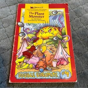 The Plant Monster by Jim Razzi Double Dinomite #4 Rare find!